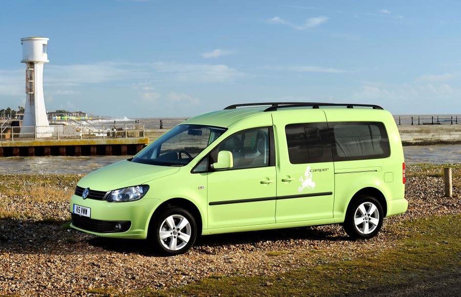 Volkswagen Caddy Camper 2.0 TDi BlueMotion (UK) '2013